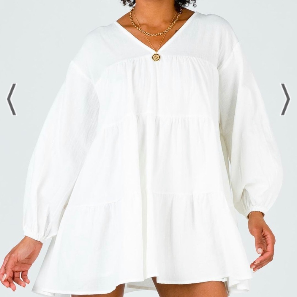 Aries Mini Dress White